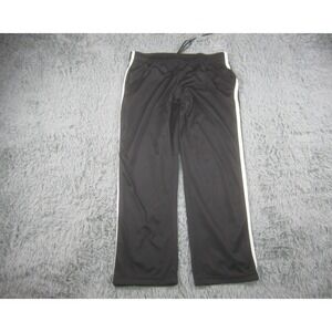 Windbreaker‎ Sweatpants Mens Large Black Straight Leg Pants Pull On Activewear